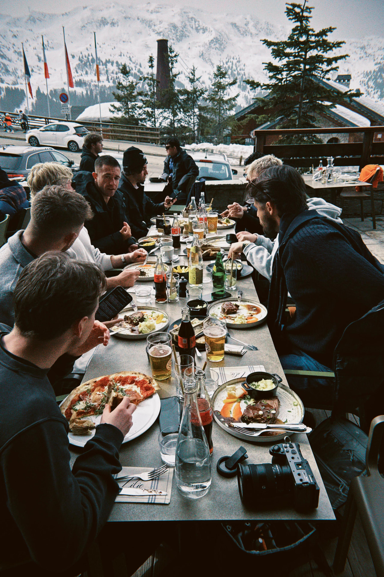 Long lunches on the mountain