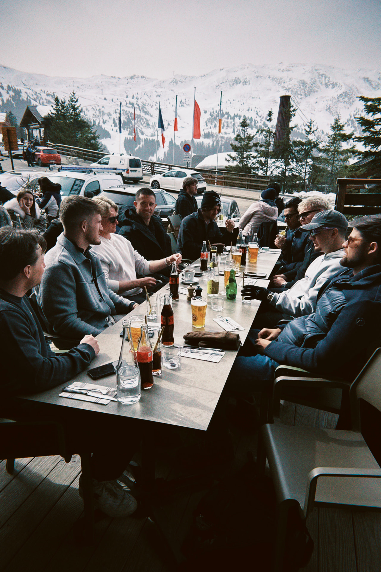 The table at La Folie Douce